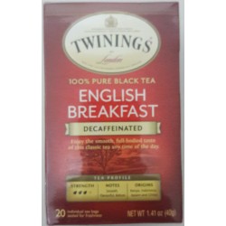 Tea Decaffeinated English Breakfast